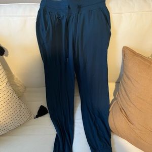 Lulu lemon blue joggers, barely worn, size 4